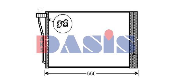 AKS DASIS Kondensators, Gaisa kond. sistēma 052025N